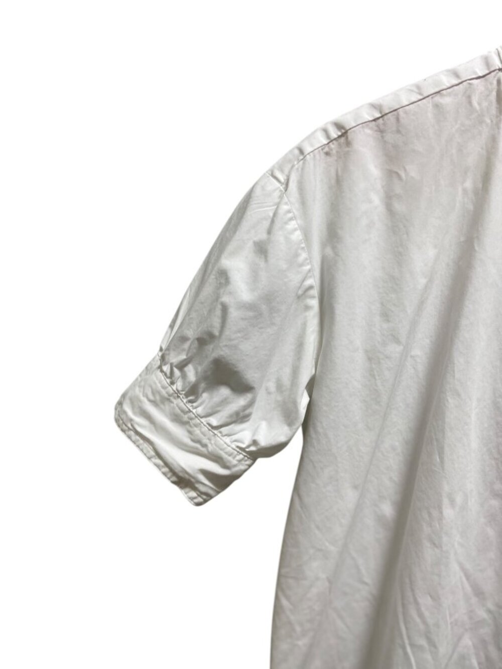 Banana Republic Button Down Shirt White Size S Minimalist Preppy Old Money Cute - Picture 11 of 16